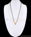 Light Weight SIngle Line Karimani Sara With Ad Stone Pendant For Women BGDR1632