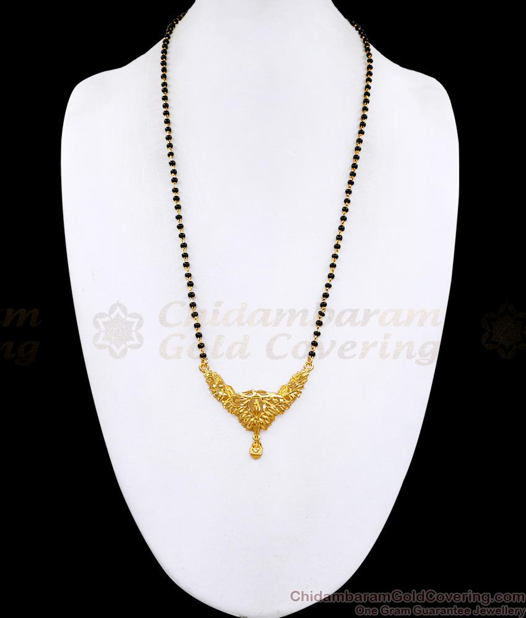 High Quality Micro Gold Plated Modern Mangalsutra Karimani Chain Design ...