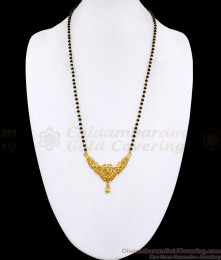 High Quality Micro Gold Plated Modern Mangalsutra Karimani Chain Design BGDR1646