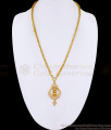 High Quality Impon Lakshmi Dollar White Stone Design With Chain BGDR1658