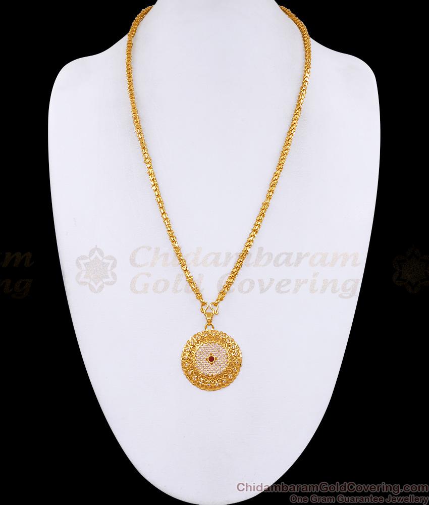 Attractive Round Ad Stone Gold Plated Dollar Chain Design For Function BGDR1665 Attractive Round Ad Stone Gold Plated Dollar Chain Design For Function BGDR1665