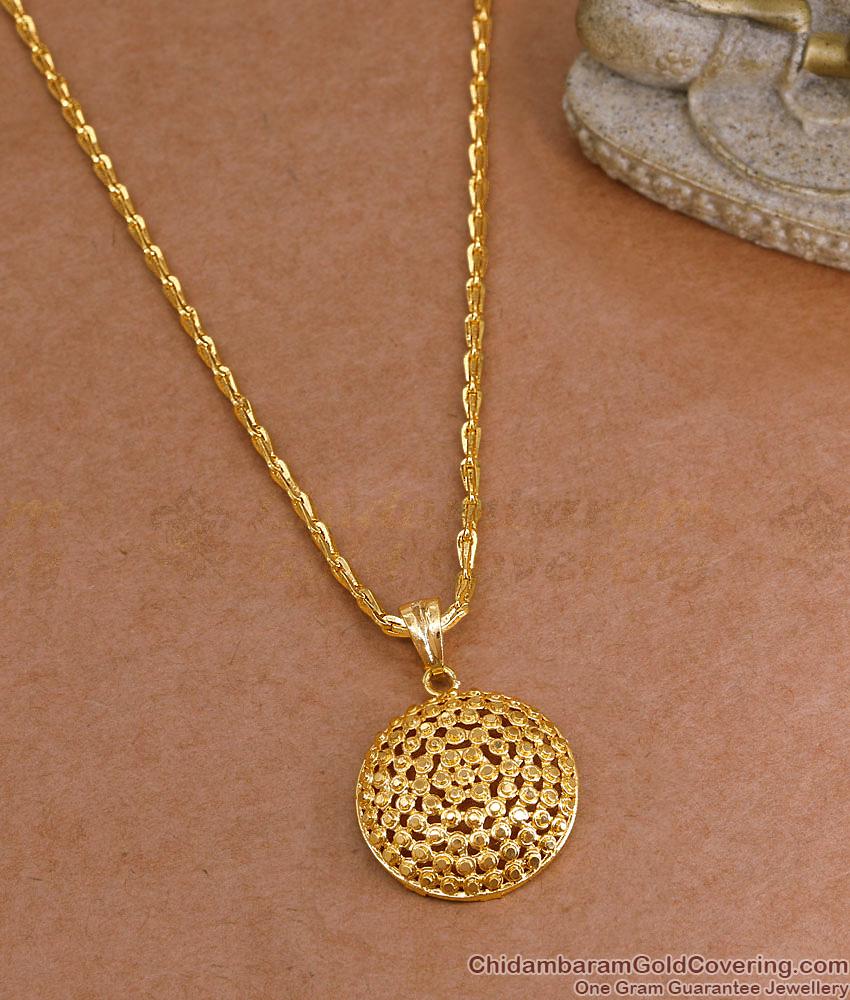 Light Weight Gold Imitation Round Dollar With Wheat Chain Online BGDR1672