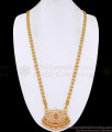 30 Inch Long Original Impon 5 Metal Lotus Dollar With Retta Vadam Beaded Chain Online BGDR1687-Lg