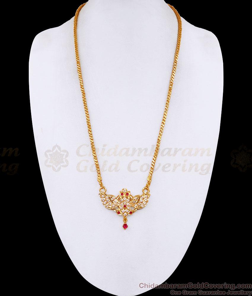 Beautiful Lotus Design Five Metal Impon Dollar With Gold Chain For Functions BGDR1693 Beautiful Lotus Design Five Metal Impon Dollar With Gold Chain For Functions BGDR1693