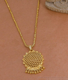 New Arrival Micro Gold Polish Dollar Chain For Women BGDR1705