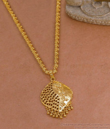 Buy Latest Gold Imitation Dollar Chain Without Stone BGDR1707