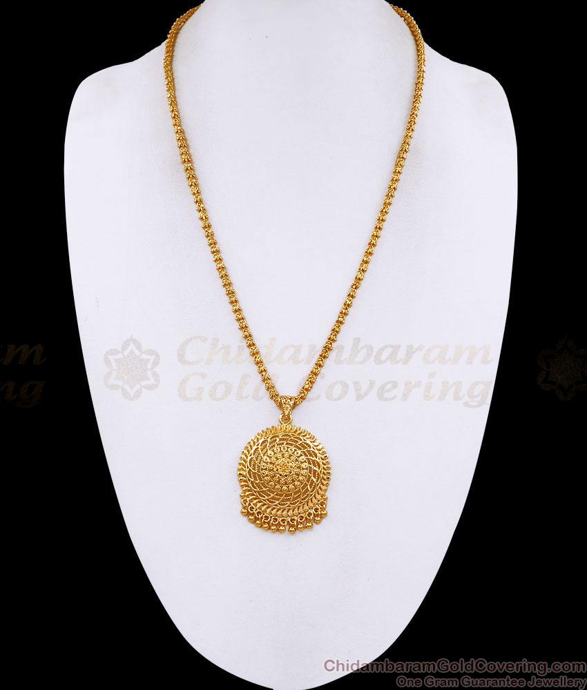Premium Quality Gold Plated Round Dollar Chain Bridal Wear BGDR1708 Premium Quality Gold Plated Round Dollar Chain Bridal Wear BGDR1708