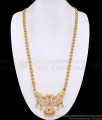 30 Inch Long Big Impon Peacock Dollar With Retta Vadam Chain For Marriage BGDR1727-Lg 30 Inch Long Big Impon Peacock Dollar With Retta Vadam Chain For Marriage BGDR1727-Lg