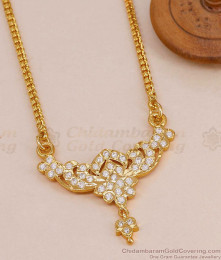 New Arrival Full White Stone Impon Dollar Chain Collections Shop Online BGDR1730