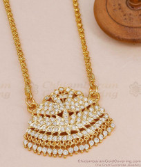 Grand Bridal Wear Dual Swan Impon Dollar Chain Shop Online BGDR1735