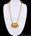 Beautiful Dual Swan Gold Imitation Dollar With Chain For Bridal Wear BGDR1743