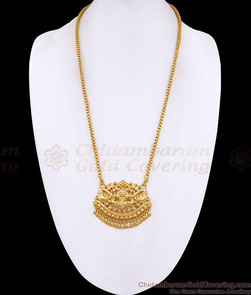 Plain Micro Gold Plated Dollar Floral Design With Box Chain For Brides BGDR1749 Plain Micro Gold Plated Dollar Floral Design With Box Chain For Brides BGDR1749