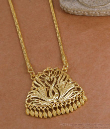 Classic Bridal Wear Dual Swan Gold Dollar Chain Shop Online BGDR1756