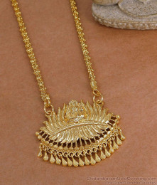 High Quality Micro Gold Polish Lotus Dollar With Jasmine Chain BGDR1758