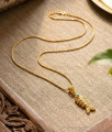 Temple Style Fish Pendant Gold Plated Box Chain BGDR1760 Temple Style Fish Pendant Gold Plated Box Chain BGDR1760