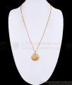 Elegant Shell Pendant CZ Pave Gold Plated Chain BGDR1765 Elegant Shell Pendant CZ Pave Gold Plated Chain BGDR1765