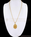 Traditional One Gram Gold Dollar Chain Temple Wear BGDR1781 Traditional One Gram Gold Dollar Chain Temple Wear BGDR1781