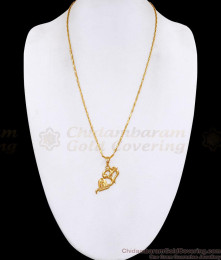 Regular Use Gold Imitation Om Dollar Wheat Chain Online BGDR1782
