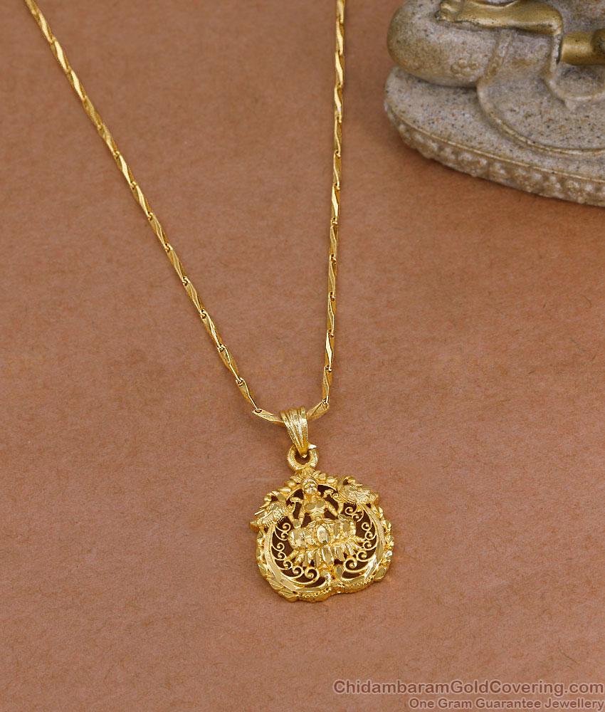 Buy Forming Gold Lakshmi Dollar With Thin Wheat Chain BGDR1787 Buy Forming Gold Lakshmi Dollar With Thin Wheat Chain BGDR1787
