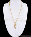 Stylish Dolphin Stone Dollar Chain 1 Gram Gold Jewelry BGDR1788 Stylish Dolphin Stone Dollar Chain 1 Gram Gold Jewelry BGDR1788