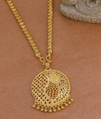 Premium Quality Bridal Wear Gold Plated Dollar Chain BGDR1792