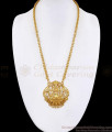 Grand Lakshmi Design Gold Plated Dollar Chain For Wedding BGDR1794 Grand Lakshmi Design Gold Plated Dollar Chain For Wedding BGDR1794