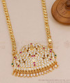 Heavy Impon 5 Metal Gajalakshmi Dollar Chain For Brides BGDR1795 Heavy Impon 5 Metal Gajalakshmi Dollar Chain For Brides BGDR1795