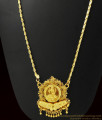 Gold Tone Simple Lakshmi Dollar for Women Low Price | BGDR292