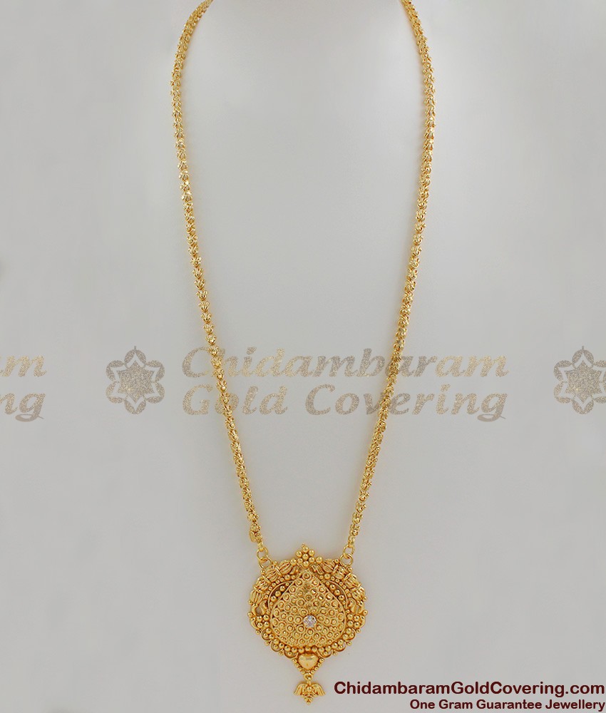 Fascinating Gold Dollar Chain For Ladies BGDR305