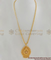 Daily Wear Handcrafted White AD Stone Dollar Chain BGDR316 Daily Wear Handcrafted White AD Stone Dollar Chain BGDR316