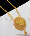 Attractive Gold Pattern Flower Design Dollar Bridal Chain Collections BGDR334