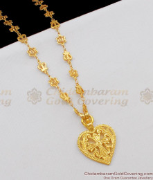 Plain Christian Cross Doller Light Weight Fancy Chain For Ladies Buy Online BGDR455 Plain Christian Cross Doller Light Weight Fancy Chain For Ladies Buy Online BGDR455
