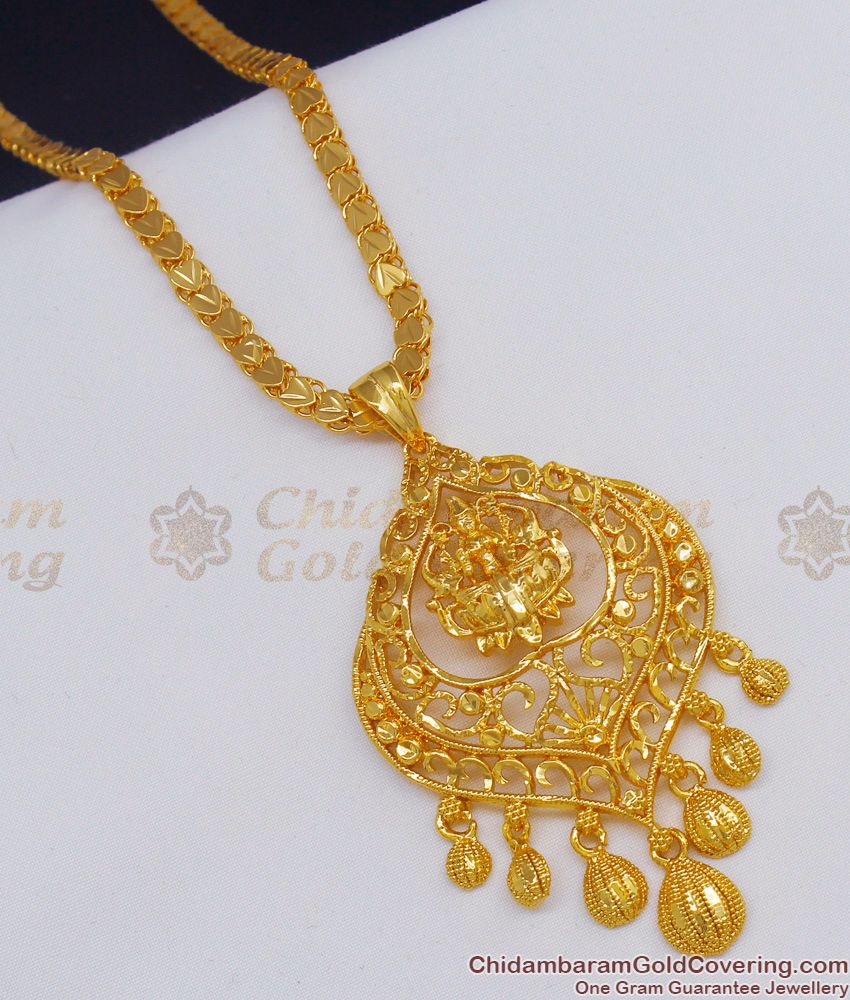 Unique Lakshmi Dollar Chain New Arrivals Gold Tone Jewelry Collections BGDR475