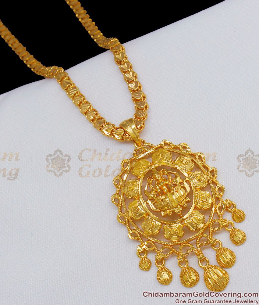 Handmade Lakshmi Dollar Chain New Arrivals Gold Tone Jewelry Collections BGDR476