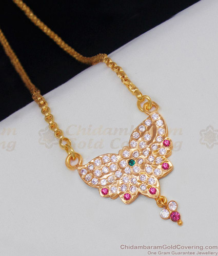 Stone dollar chain designs in gold Clearance