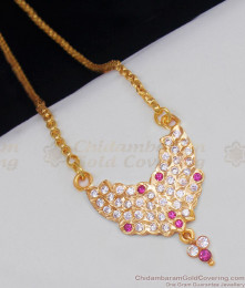 Feel Unique With Gold Design Impon Dollar Chain Daily Wear Collection BGDR568 Feel Unique With Gold Design Impon Dollar Chain Daily Wear Collection BGDR568
