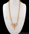 Traditional Long Dollar Chain Designs In Gold Imitation Jewelry BGDR611