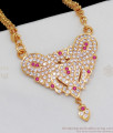 Long Dollar Chain Gold Impon Design Daily Wear Imitation Jewelry BGDR620