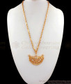 Dancing Peacock Simple Dollar Chain Designs For Women Gold Covering BGDR623