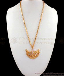 Dancing Peacock Simple Dollar Chain Designs For Women Gold Covering BGDR623 Dancing Peacock Simple Dollar Chain Designs For Women Gold Covering BGDR623