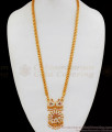 Latest Peacock Impon Gold Dollar Chain Collections BGDR672
