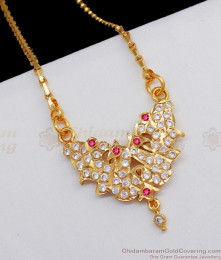 Traditional Impon Dollar Chain Daily Wear Collection For Ladies BGDR683 Traditional Impon Dollar Chain Daily Wear Collection For Ladies BGDR683