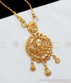 Latest One Gram Gold Dollar Chain For Ladies Daily Wear BGDR692