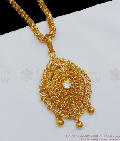Gold traditional dollar chain clearance