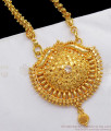 Daily Wear Gold Chain With Dollar From Chidambaram Gold Covering BGDR725