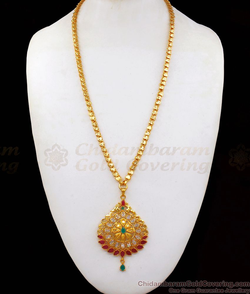 Look Like Real Gold Dollar Chain Forming Pattern Jewelry BGDR745