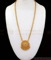 One Gram Gold Dollar Chain For Women Daily Wear BGDR758