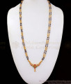 Multi Color Dollar Mangalsutra Gold Chain Shop Online BGDR778