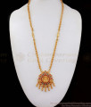 Lakshmi Model Big Dollar Gold Chain Traditional Wear BGDR783