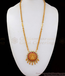 Lakshmi Model Big Dollar Long Gold Chain Shop Online BGDR785 Lakshmi Model Big Dollar Long Gold Chain Shop Online BGDR785